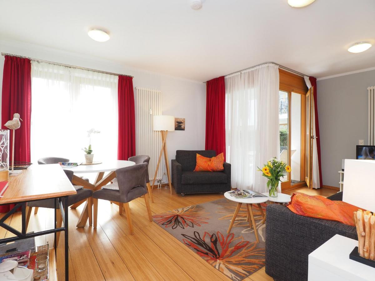 Kaiservillen Heringsdorf - Ferienwohnung Mit 1 Schlafzimmer Und Terrasse D201 Exteriör bild